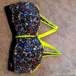 High impact, front closure sports bra size 40DD from Victoria's Secret